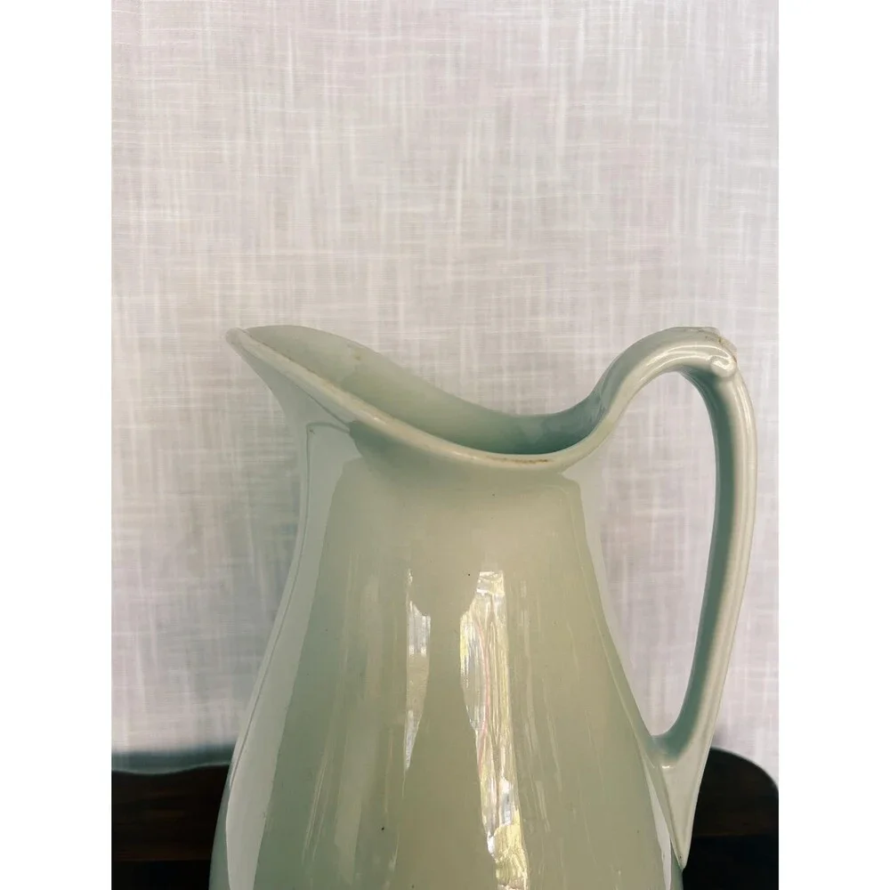 Antique WH Grindley Royal Ironstone White Pitcher 1891-1914